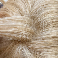 Prix de gros usine : Topper en soie 100% cheveux humains vierges Remy, qualité supérieure, noué à la main, extension capillaire professionnelle
