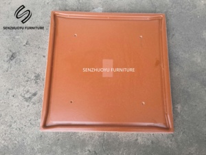 Best Selling square Round <strong>Resin</strong> Laminate Walnut Color Restaurant Wood <strong>Table</strong> <strong>Top</strong> - Product Image 3