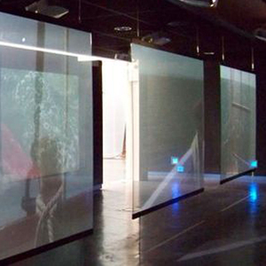 HD hình ảnh phía sau màn hình chiếu trong suốt 3D phim ba chiều dễ dàng lắp đặt kính <span class=keywords><strong>Acrylic</strong></span> bề mặt màn hình máy chiếu - Product Image 5