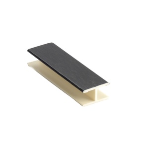Connecteur de <span class=keywords><strong>plinthe</strong></span> en PVC avec surface en aluminium, clip de moulage durable pour panneaux de sol et de mur, facile à installer - Product Image 4