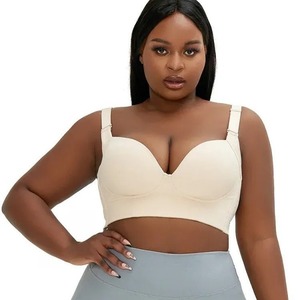 Soutien-gorge grande taille pour femmes, vente en gros, bonnets A-H, soutien latéral, couverture complète, push-up, soutien-gorge à armatures, ajustement aux <span class=keywords><strong>seins</strong></span> auxiliaires - Product Image 5