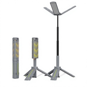 Nouvelle conception, lampe de camping LED télescopique rechargeable 1000 lumens, étanche IP44, multifonctionnelle, lumière blanche chaude 2700K pour l'extérieur - Product Image 3