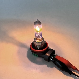 Ampoule de phare halogène H11 pour voiture, 55W, verre de quartz, ampoules halogènes 5800K, remplacement pour ampoule de phare de voiture, 12V, blanc xénon - Product Image 2