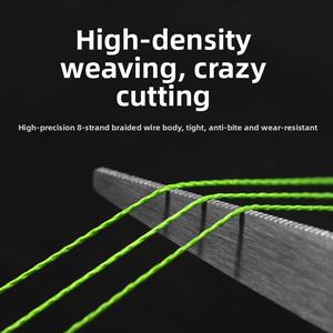 Lenza da Pesca Professionale Premium in PE Intrecciato, 4-8 Fili, Multicolore, Super Resistente, <span class=keywords><strong>Sottile</strong></span>, Anti-abrasione, per Acqua Salata e Dolce - Product Image 3