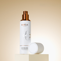 Ensemble cosmétique personnalisé avec des flacons en verre de 40 ml, 100 ml, 120 ml pour l'emballage séparé de l'eau d'essence et de la lotion