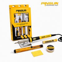 Kit de fer à souder professionnel 8 pièces, ensemble de fer à souder électrique avec accessoires complets pour la réparation électronique et le bricolage