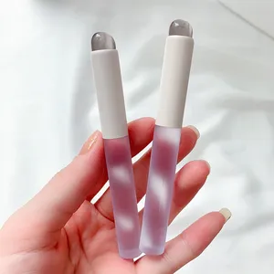 Silicone Lip <b>Brush</b> <b>Round</b> Head Lip Balm Applicator Concealer Makeup <b>Brushes</b> Portable Nail <b>Brush</b> Makeup Tools - Product Image 1