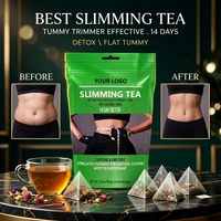 Thé minceur Senna Flat Stomach, thé naturel pour perdre du poids et affiner le ventre