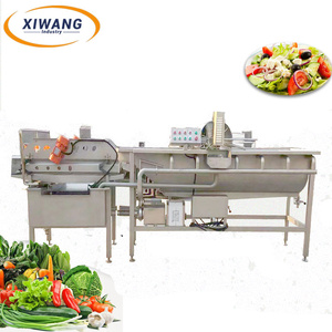 Système de nettoyage professionnel des fruits et légumes, équipement de lavage à courant d'air tourbillonnant - Product Image 1