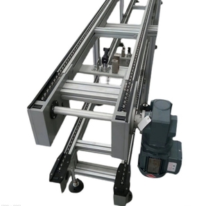Tự động dây chuyền lắp ráp xe chuyển đơn vị cho Pallet đôi chuỗi băng tải với nhôm xây dựng - Product Image 1