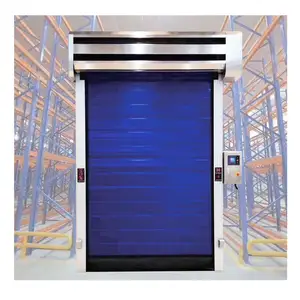 Reinraum China günstig Kühlkühl-Gefriertüren Fernbedienung kundenspezifisches PVC-Raster Industrie-Warenlager-Tür