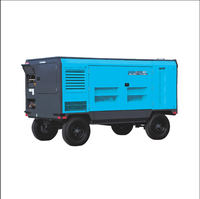 Compresseur diesel mobile de perçage de vis série PDS utilisé dans les mines de marque Airman 266KW