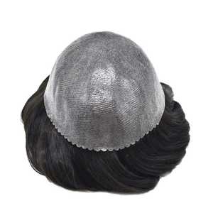 แผ่นติดทำจากเส้นผมมนุษย์โพลีพีสำหรับผู้ชาย<span class=keywords><strong>หัวล้าน</strong></span>ขนาด0.06-0.08มม. ผิวบาง - Product Image 3