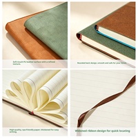 Ensemble cadeau carnet et stylo avec logo personnalisé, OEM, journal à couverture souple pour les professionnels, stylos métalliques en gros