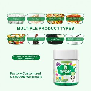Complesso HDK <span class=keywords><strong>B</strong></span> + Vitamina C Gommose per Bambini OEM ODM Gommose Multivitaminiche Personalizzate per Supporto Immunitario ed Energetico nei Bambini - Product Image 4