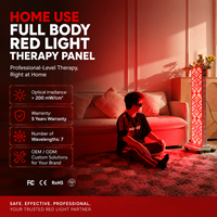 GLPE NEUES Design Professionelles 237-LED Rotlicht-Panel 7 Wellenlängen >200mW/cm² Bestrahlungsstärke Ganzkörper-Lichtbett für Klinikanwendungen