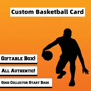 Printing Sports Basketball Soccer Custom Anime Holographic Trading Card Game With Foil Packaging