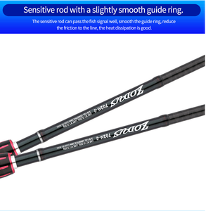 <span class=keywords><strong>Canne</strong></span> à pêche Luya réglable en fibre de carbone, pêche au leurre, eau salée, m, MH, 2.1M - Product Image 6
