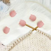 Protège-aiguille en silicone souple en forme de tulipe – Accessoire de couture et de bricolage