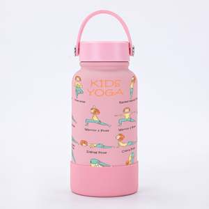 Logotipo personalizado 650ML Gimnasio 22OZ Botella DE AGUA DE ACERO INOXIDABLE Tazas de agua deportivas de metal - Product Image 4