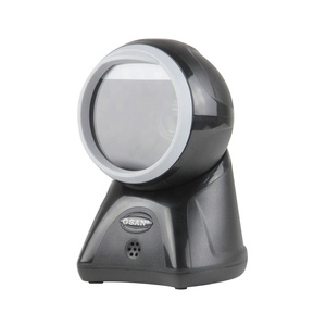 Lecteur de codes-barres omnidirectionnel CMOS rouge USB 1D 2D de bureau à <span class=keywords><strong>prix</strong></span> d'usine pour supermarché - Product Image 2