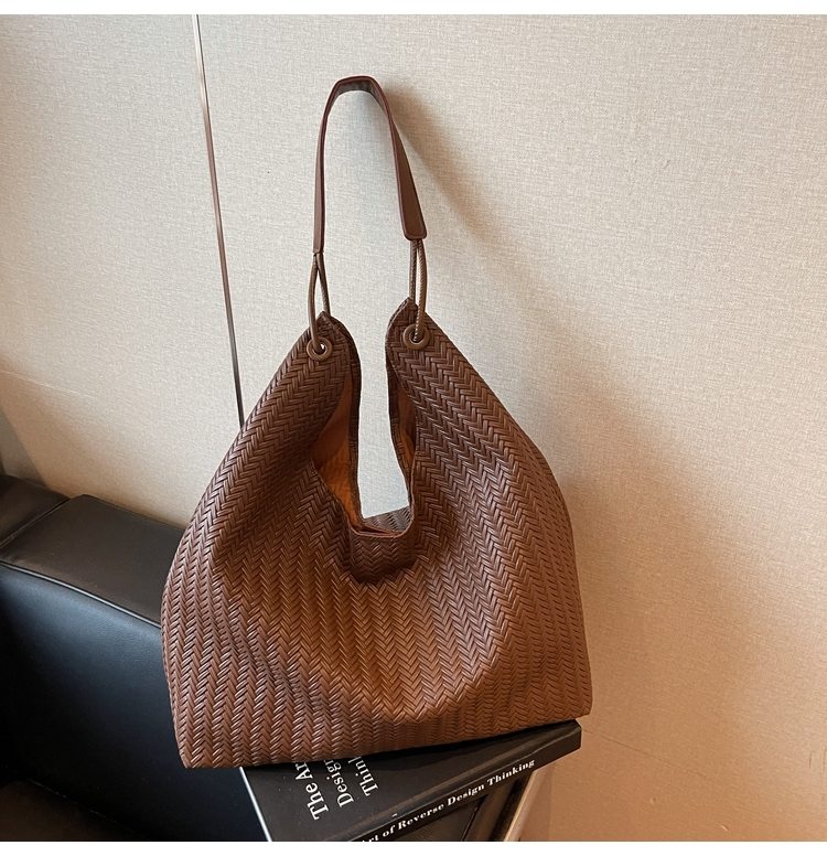 Bolso tote de PU - color 1 42*41*15cm