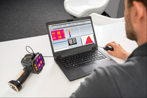 กล้องถ่ายภาพความร้อน Testo 883-1 ใหม่ 100% (320 x 240 พิกเซล, 30.) โฟกัสแบบแมนนวล, แอปพลิเคชัน, เลเซอร์) - Product Image 5
