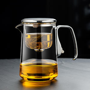 Nueva tetera doméstica con interior de vidrio y tapa de rosca con filtro de vidrio. - Product Image 2