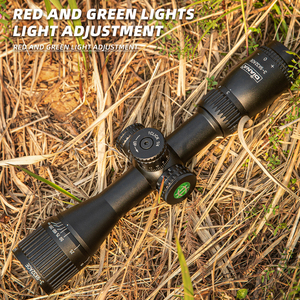 Mira Óptica Ajustable <span class=keywords><strong>DIANA</strong></span> HY 3-9X32 AOE con Iluminación Verde y Roja para Caza - Product Image 3