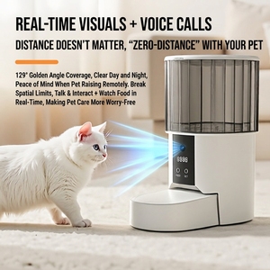 Comedero Automático para Gatos de 4L con Cámara HD, WiFi, Bluetooth, Control por Aplicación Inteligente, Dispensador de Comida Seca para Mascotas con Temporizador - Product Image 4