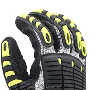 Guantes de Seguridad MaxiTough Anti-Corte, Resistentes a Impactos, de TPR, para Construcción, Mecánica Automotriz, con Logotipo - Product Image 3