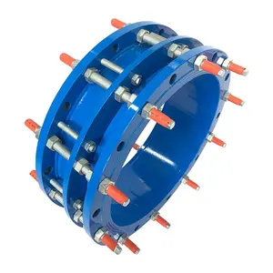 Runtaida Rohrverschraubung Doppelflansch Flexible Kupplung Kohlenstoffstahl Demontageverbindung - Product Image 1