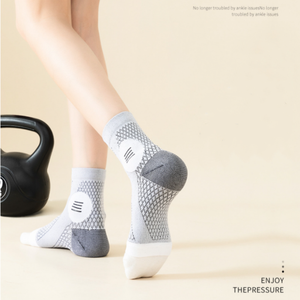 Tobillera de compresión de nailon fina de verano de primera calidad, soporte elástico transpirable, baloncesto, ciclismo, prevención de lesiones, comodidad suave - Product Image 2