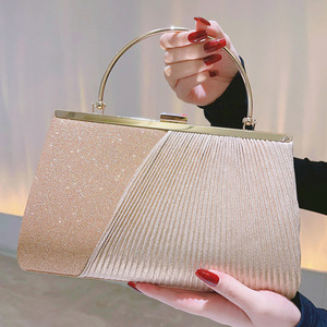 Factory Direct Sales Stick Dinner Bag Hand Chain <b>Wedding</b> Party Crystal Evening <b>Clutch</b> Bag - Product Image 2