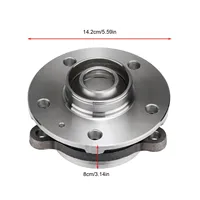 Kit de Brida de Cubo de Rueda de Precisión Nuevo y Duradero con Rodamientos y Pernos para Audi A4/A5/A6/A7/A8/Q5 2.0 TDI, Alta Calidad, 2008-2019