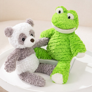 36cm siêu mềm đáng yêu động vật rừng đồ chơi sang trọng dễ thương chân dài bò thỏ Kỳ Lân con chó cú cừu Gấu voi Khủng Long Ếch đồ chơi - Product Image 4