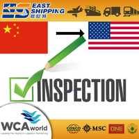 Services d'inspection de processus, surveillance des expéditions, étapes de production, expédition express, contrôle qualité aux États-Unis, assistance 24h/24 et 7j/7