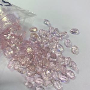 Bagues de créateur en Morganite Rose, Bagues de fiançailles en or rose avec diamants, Bague ovale en Morganite fleurie avec diamants - Product Image 6