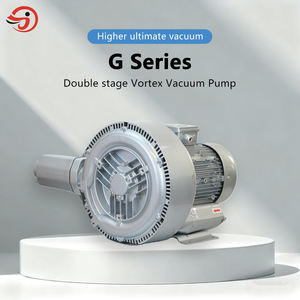 Souffleur à vortex à anneau d'air à une seule étape Golden Bridge 2,2 kW Haute pression à deux étages 420 mbar Souffleur d'air pour étang à poissons - Product Image 2