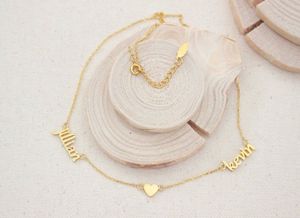 تخصيص أزياء زوجين-قلادة مزدوجة الاسم شخصية-قلادات مجوهرات فضة إسترليني للأسرة - Product Image 5