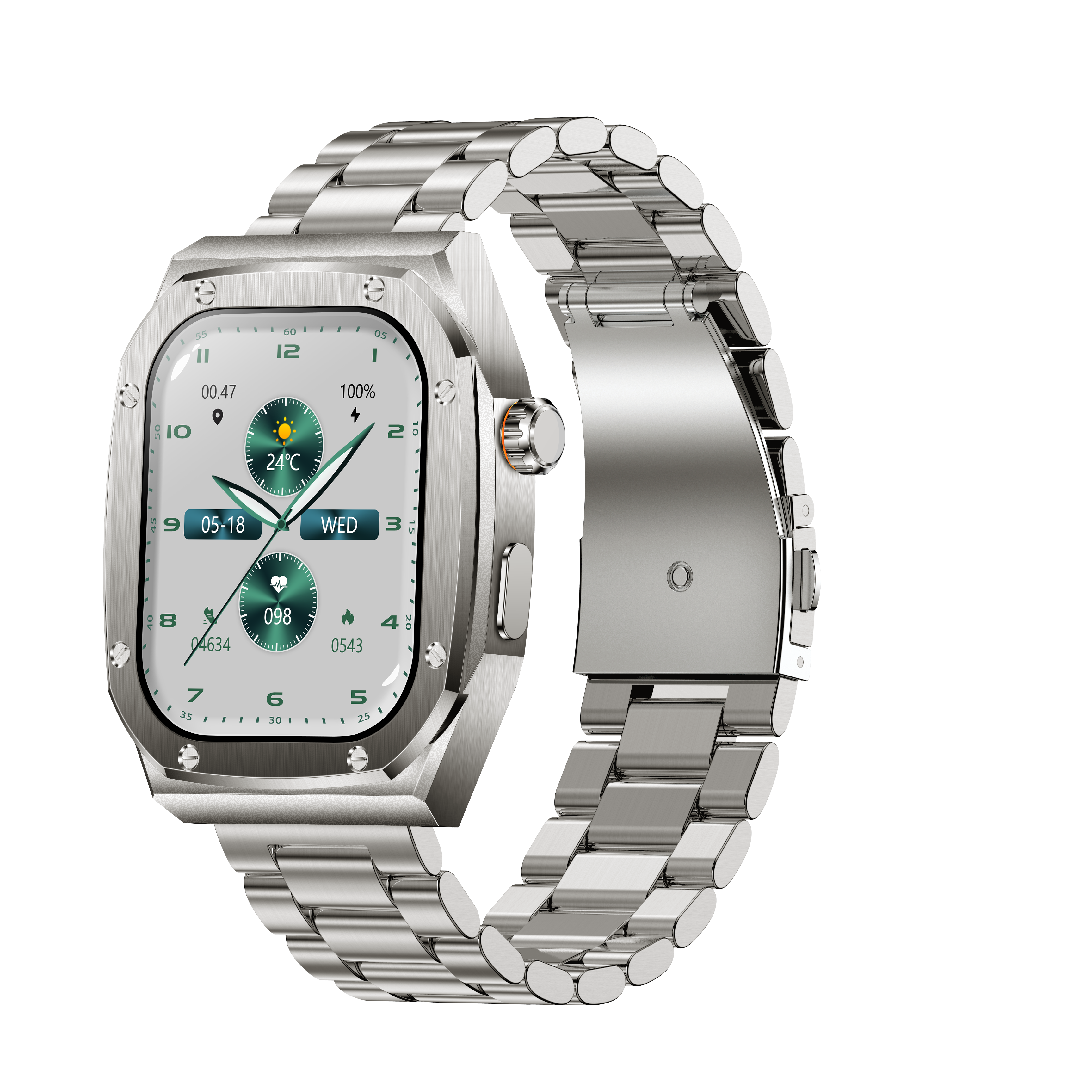 ★オマケ４つ付！★２０２４年７月～使用の美品★iPhone１３proMAX１２８ 2024 Z79 Max Smart Watch - IP68 Waterproof, 2.1 Inch Screen