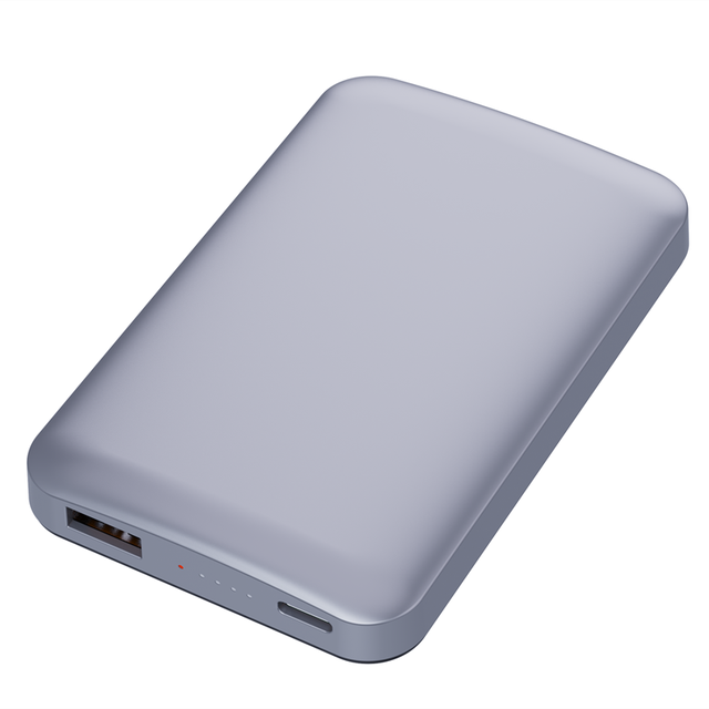 2026 Must-Have Tiny 5000mAh Magnetic Wireless Power Bank 15W Fast Charge Perfect for iPhone 16 Ultra-Portable for Daily Use