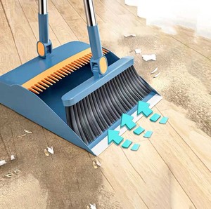 DS4345 Juego de Escoba y Recogedor para Cocina, Oficina, Vestíbulo, Escoba con Recogedor y Cepillo de Mango Largo - Product Image 2