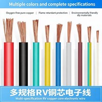 Anti-Aging Mehradriges RV-0.75/1.0/1.5 mm Kabel Flexibel und Leicht Biegbar für Häusliche Elektroinstallationen