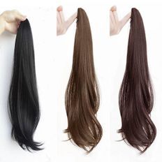 Panny femminile 30cm lunghi ricchi capelli extension capelli umani di alta qualità - Product Image 1