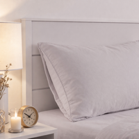 Parure de lit 4 pièces en coton égyptien 300 fils/cm², tissage satiné, certifiée OEKO-TEX, unie, rafraîchissante et respirante, comprenant une housse de couette et un drap-housse