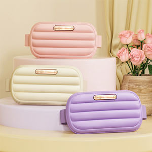 2025 nuevos productos de alivio del período cinturón cálido chaqueta de plumón única Material almohadilla de calefacción <span class=keywords><strong>menstrual</strong></span> para aliviar el dolor del período - Product Image 1