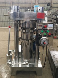 Nouvelle Presse à <span class=keywords><strong>Huile</strong></span> Hydraulique Verticale Type 230, Petite, 5kg 10kg, pour Sésame, Arachide, Noix de Coco, Fabrication d'<span class=keywords><strong>Huile</strong></span> de Cuisson - Product Image 4