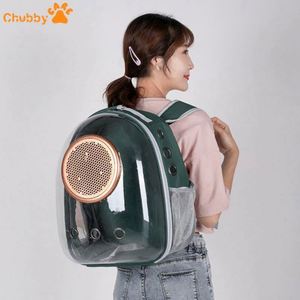 Mochila transportadora de mascotas tipo cápsula espacial, transparente y brillante, de gran espacio, para exteriores, la más vendida. - Product Image 5