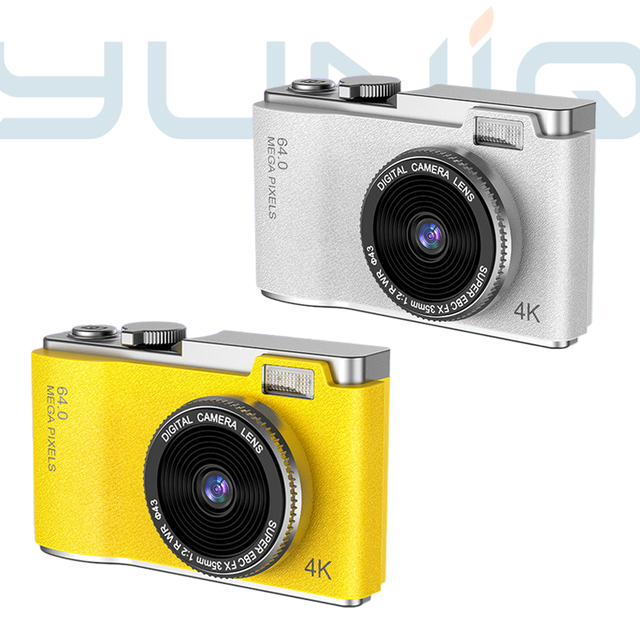 Yuniq Kids Digital Camera 2.4" 48MP 8X Digital Zoom Compact Camera Support Video Recording/Photography/Selfie for Beginner LK003